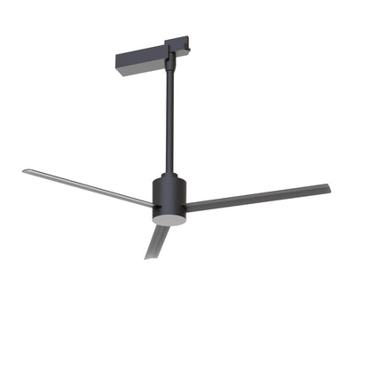 Zwarte ventilator voor 3-fase railverlichting