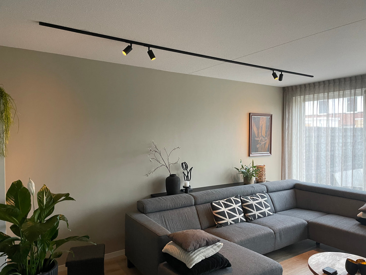 railverlichting met GU10 spots