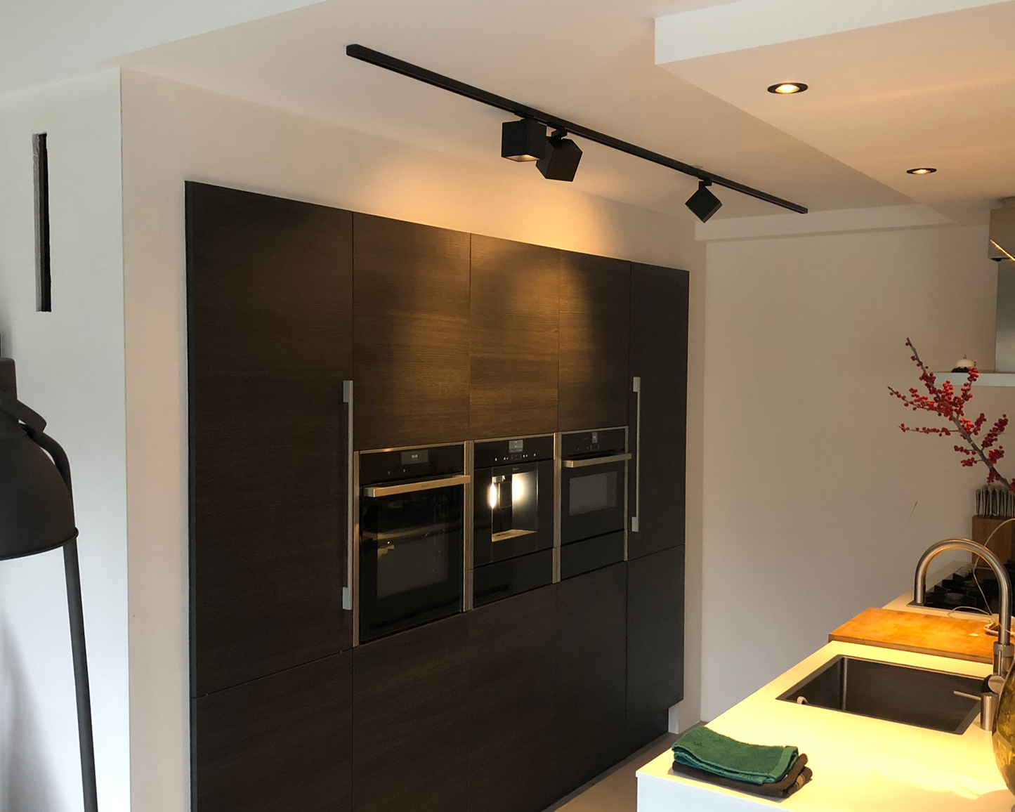 vierkante spots voor lichtrail woning