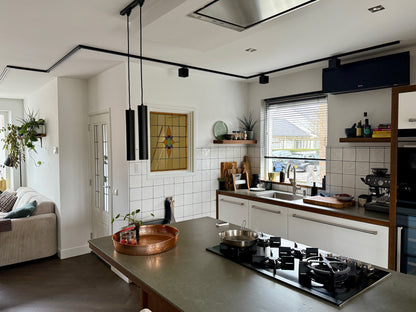 1-fase met vierkante railspots met gu10 fitting