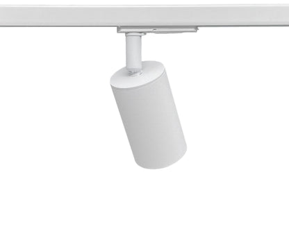 Witte railverlichting met minimalistische gu10 railspots