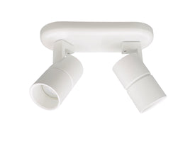 Opbouwspot TUBY DUO GU10 wit