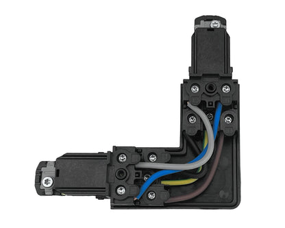 3fase rail wit - hoekstuk XTS35-3