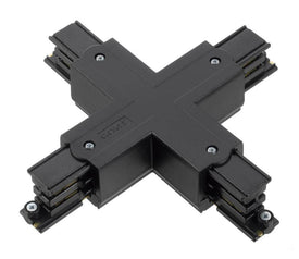 3fase rail zwart - kruisverbinding XTS38-2