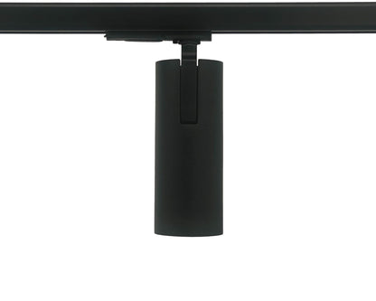 zwarte krachtige 1-fase rail spot voor woningen