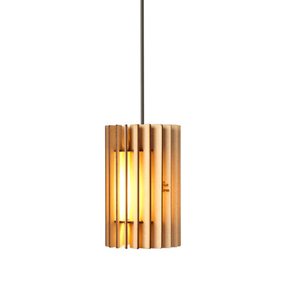 Zylinder hanglamp E14 in naturel lijnolie afwerking van Van Tjalle en Jasper
